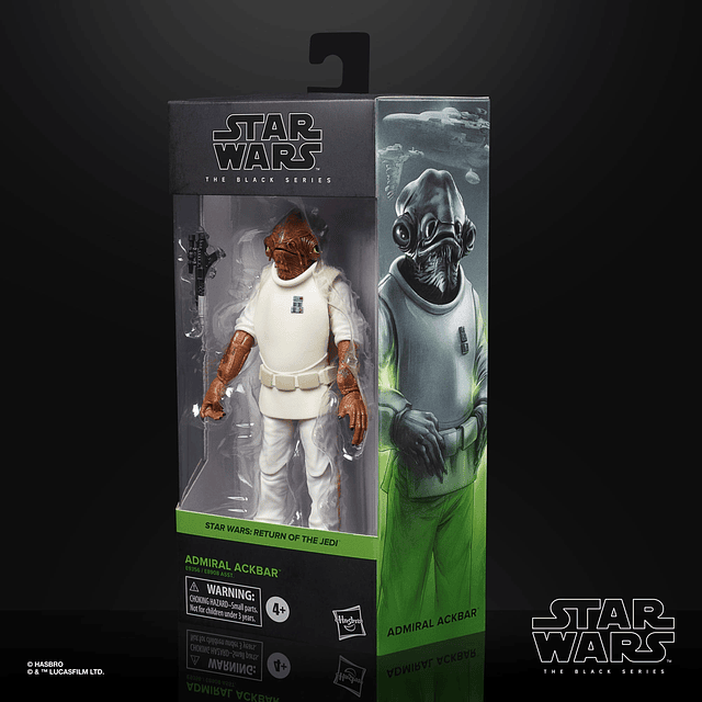 The Black Series Admiral Ackbar Toy Figura de acción colecci