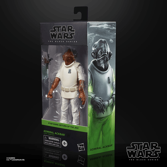 The Black Series Admiral Ackbar Toy Figura de acción colecci