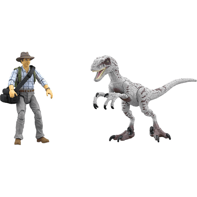 Jurassic World Jurassic Park III Colección Hammond Dr. Alan