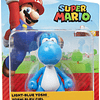 Figura de acción de , juguete coleccionable de Yoshi azul cl