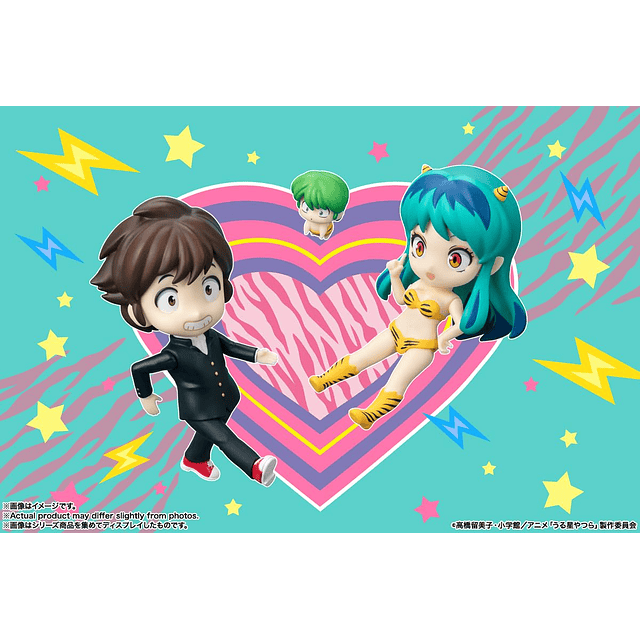 NACIONES TAMASHII Urusei Yatsura Figuarts Mini Ataru Morobos