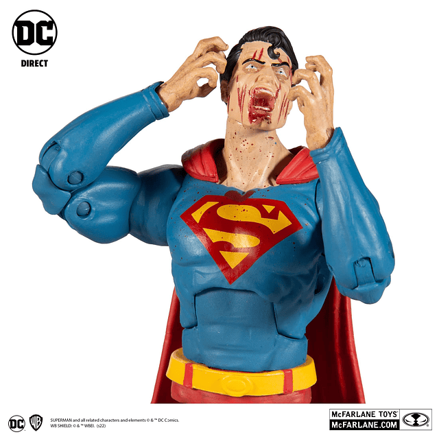 DC Direct DC Essentials DCeased Superman Figura de acción es