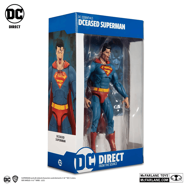 DC Direct DC Essentials DCeased Superman Figura de acción es