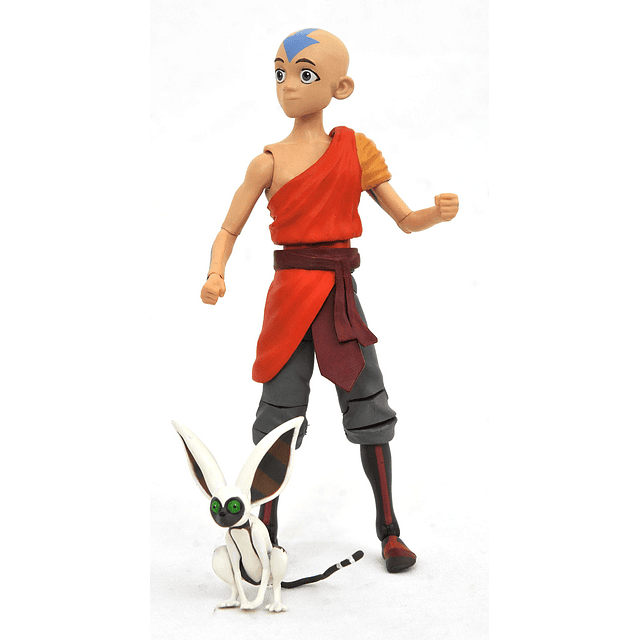 Avatar The Last Airbender: Figura de acción de lujo de Aang,