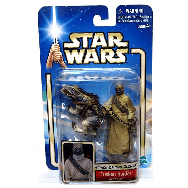 Star Wars: Episodio 2 Tusken Raider con figura de acción del