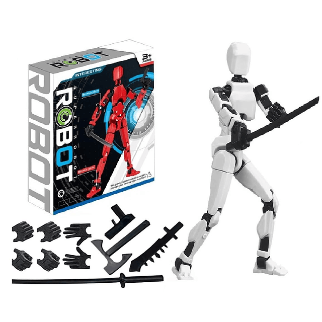 Titan T13 Juego de figuras de acción requiere ensamblaje Fig