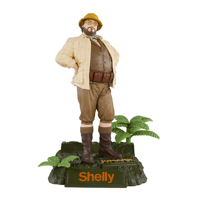 Figura posada del profesor Sheldon Oberon Jumanji de Movie M