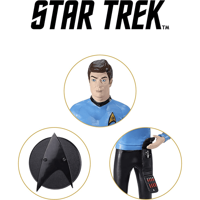 BendyFigs La Colección Noble Star Trek McCoy