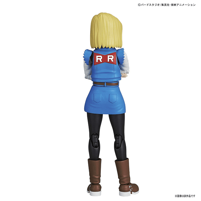 Dragon Ball Android 18 nueva versión en paquete, Bandai Spir