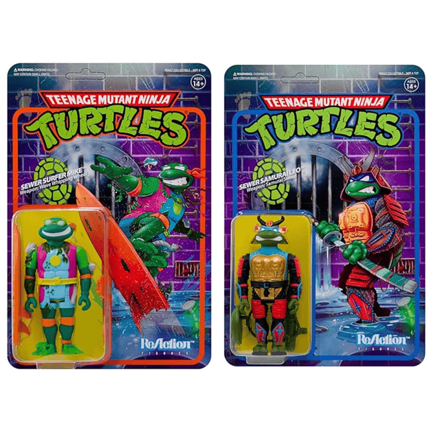 Figura de reacción Teenage Mutant Ninja Turtles de 3,75 pulg