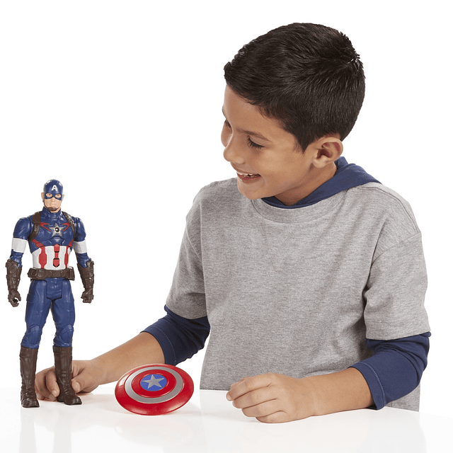 Hasbro Avengers Age of Ultron Titan Hero Tech Capitán Améric