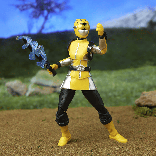 Lightning Collection Beast Morphers Yellow Ranger Figura de