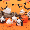 Halloween Molang figuras de acción 6 juego de muñecas en min