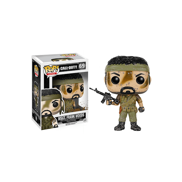 POP Games: Figura de acción Call of Duty Madera