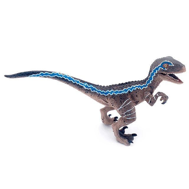 Dinosaur Toys Baby Velociraptor con mandíbula y manos móvile