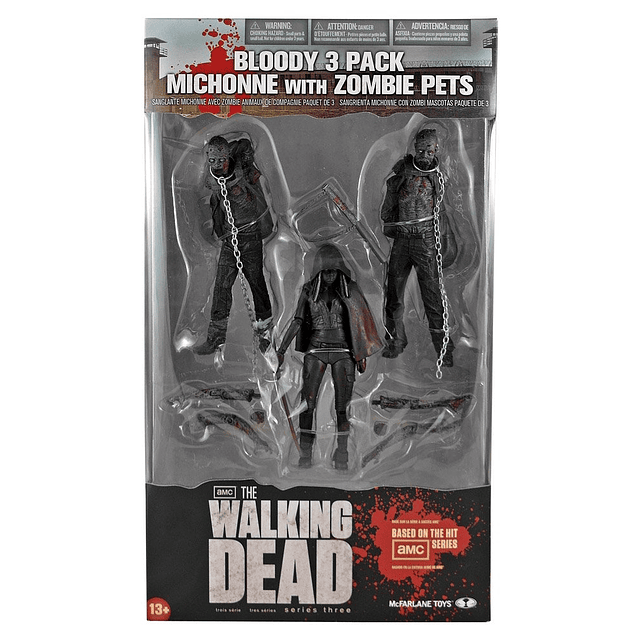 The Walking Dead TV Series 3 Figura de acción sangrienta en