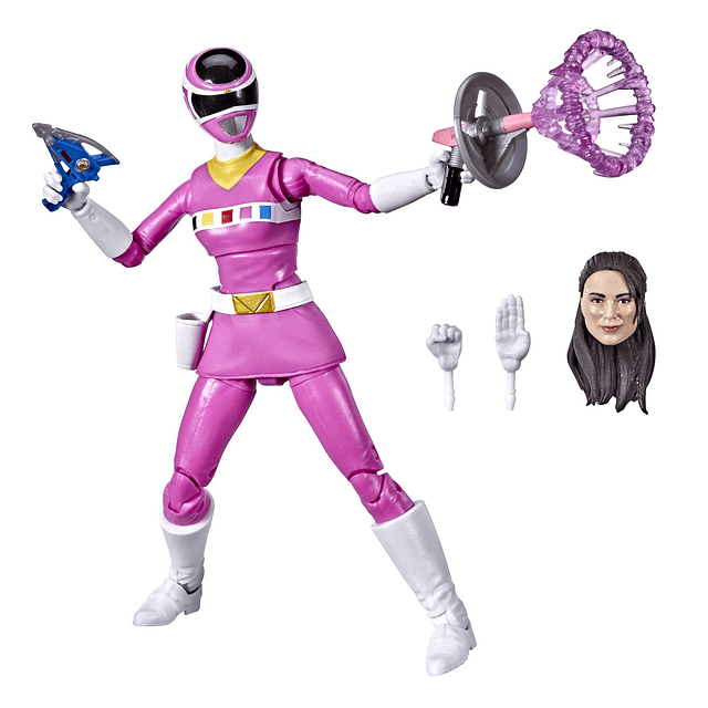 Lightning Collection in Space Pink Ranger Figura de acción c