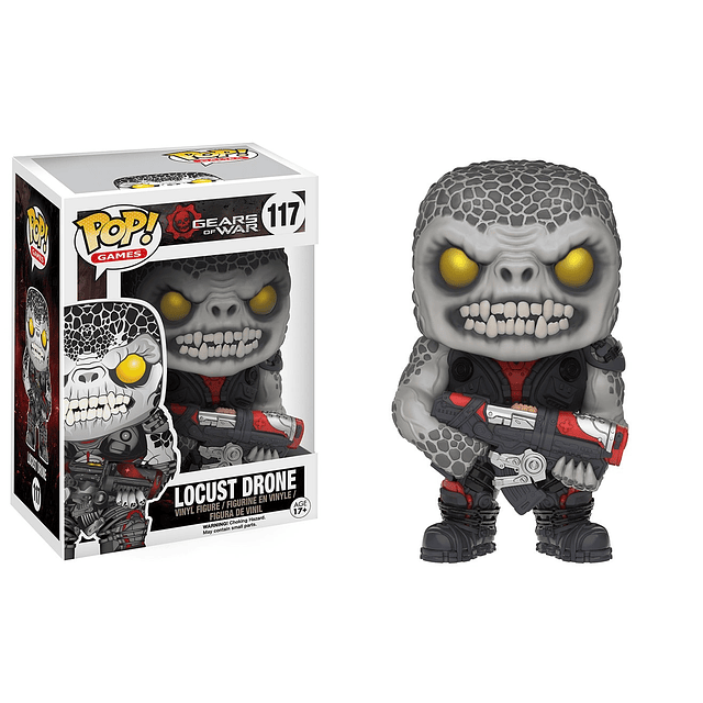 POP Games: Gears of War Figura de acción del dron Locust