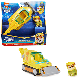 Aqua Pups Rubble Transforming Hammerhead Shark Vehículo con