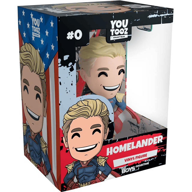 Youtooz Homelander Figura de juguete de vinilo de 4,6 pulgad