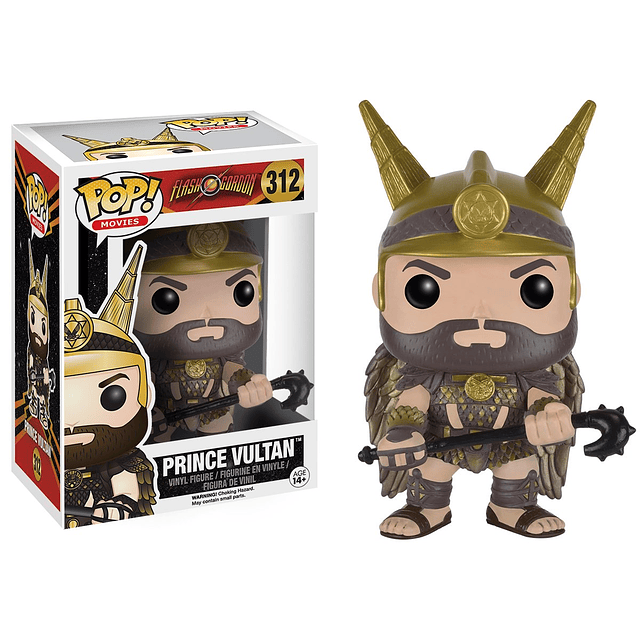 POP Movies: Figura de acción de Flash Gordon Príncipe Vultan