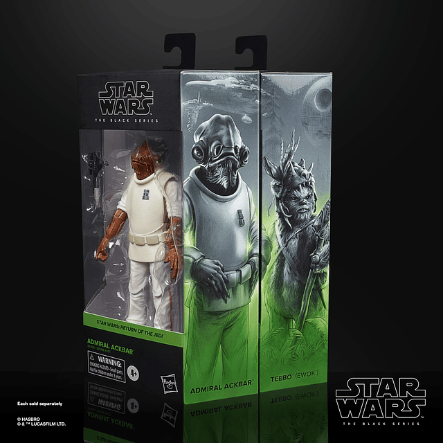 The Black Series Teebo Ewok Figura de acción coleccionable d