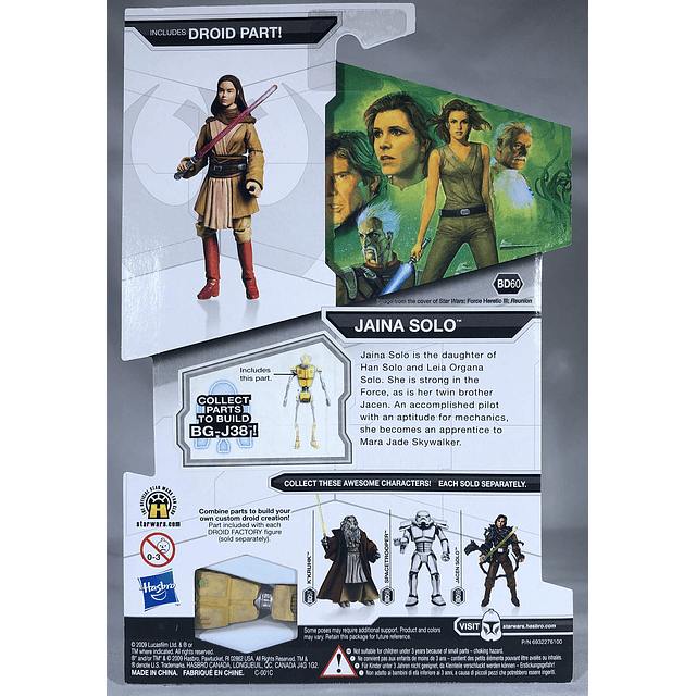 Figura de acción de Jaina Solo de Star Wars Legacy Collectio