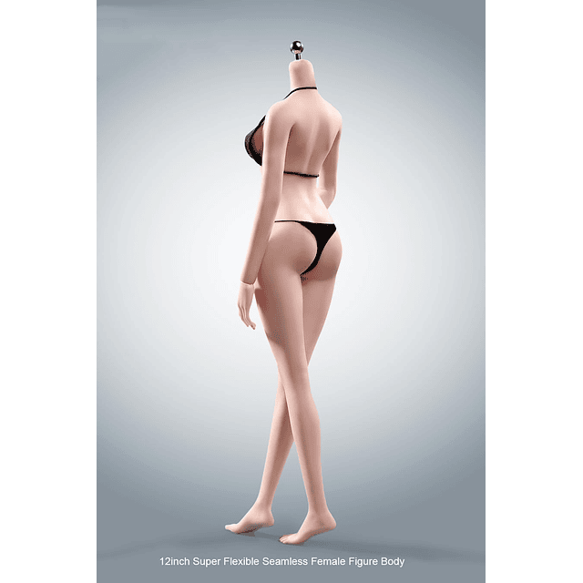 Cuerpo femenino a escala 1/6, figura femenina súper flexible