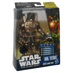 Figura de acción exclusiva de Star Wars Clone Wars Kul Teska