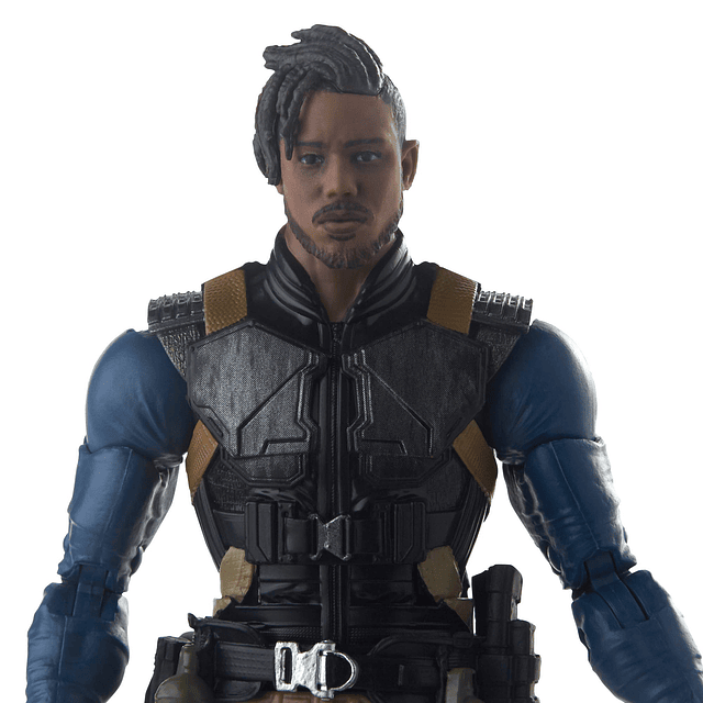 Figura de Erik Killmonger de Legends Series Black Panther de