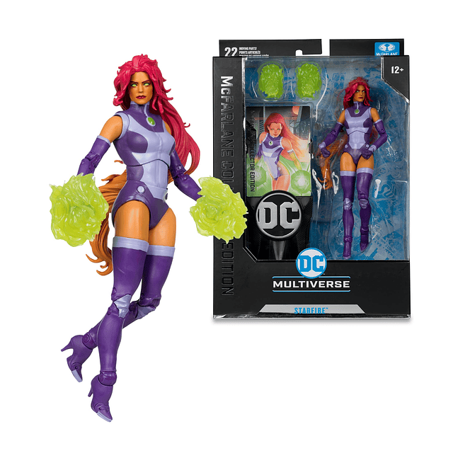 Figura DC Multiverse Starfire DC Rebirth de 7 pulgadas, edic