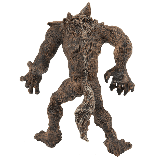 Figura de hombre lobo – Figura detallada de plástico de 4 pu