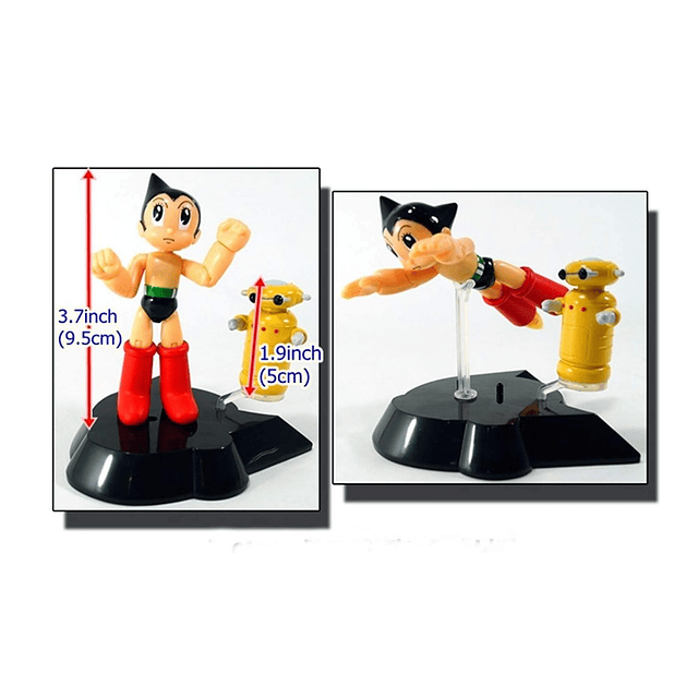 Figura de acción pequeña de Astro Boy y Robita de Takara Kor