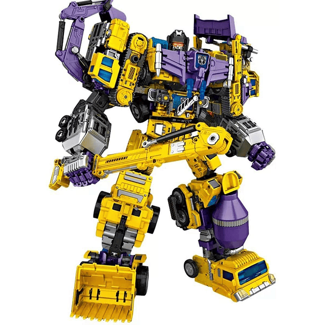 Deformation Oversize Toys Robot Devastator Engineering Combi