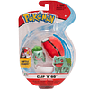 Pokémon Bulbasaur Clip and Go oficial, viene con figura de a