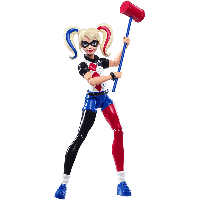 Figura de acción de Harley Quinn en escala de 6 pulgadas