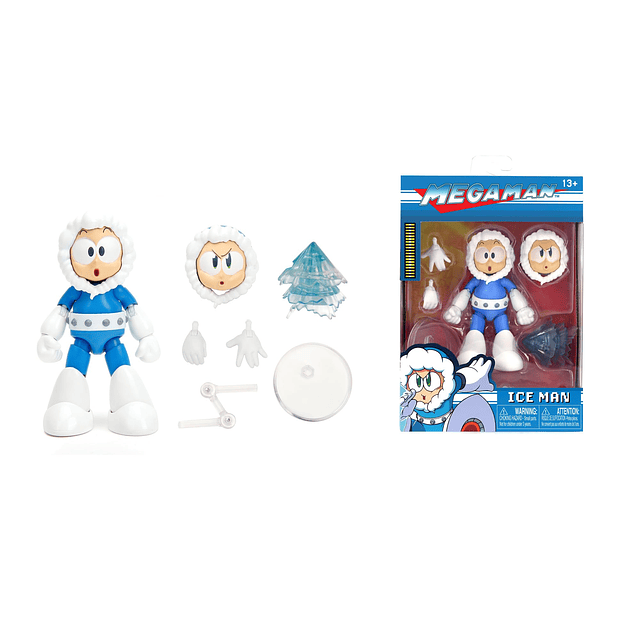 Figura Mega Man Ice Man 11,5 cm Figura de acción y coleccion