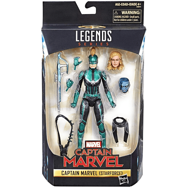 Figura de acción exclusiva del Capitán Starforce de Legends