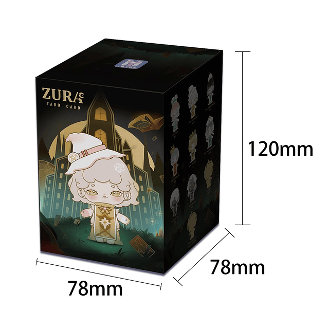 Zura Tarot World Series Caja ciega 1 pieza Bolsa ciega Cajas