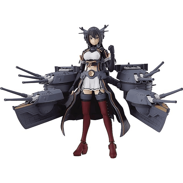 KanColle: Figura de acción Nagato KaiII Figma, multicolor