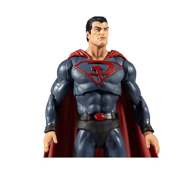 DC Multiverse Superman: Figura de acción de Red Son de 7"