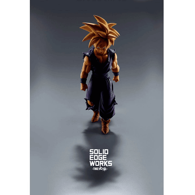 Dragon Ball Z Solid Edge Works vol.5 Estatua Super Saiyan So