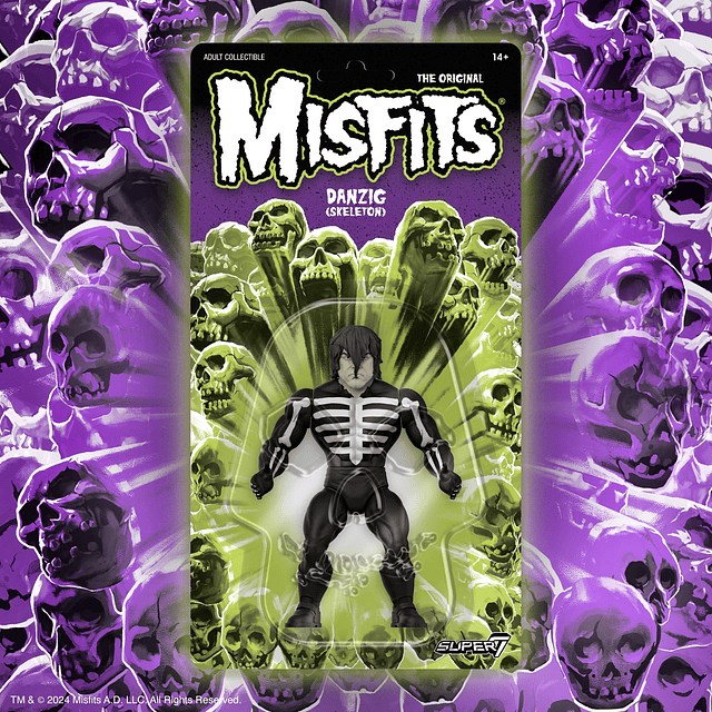 Misfits Vintage Figures Wave 01 Figura de acción de Danzig c