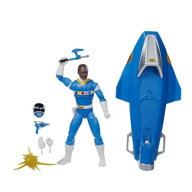 Lightning Collection in Space Blue Ranger & Galaxy Glider Fi