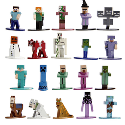 Jada Nano Metalfigs Minecraft 20 Paquetes Ola 2