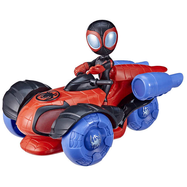 Spidey and His Amazing Friends Glow Tech TechnoRacer Toy Car