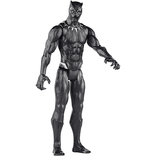 Figura de acción Titan Hero Series Black Panther, juguete de