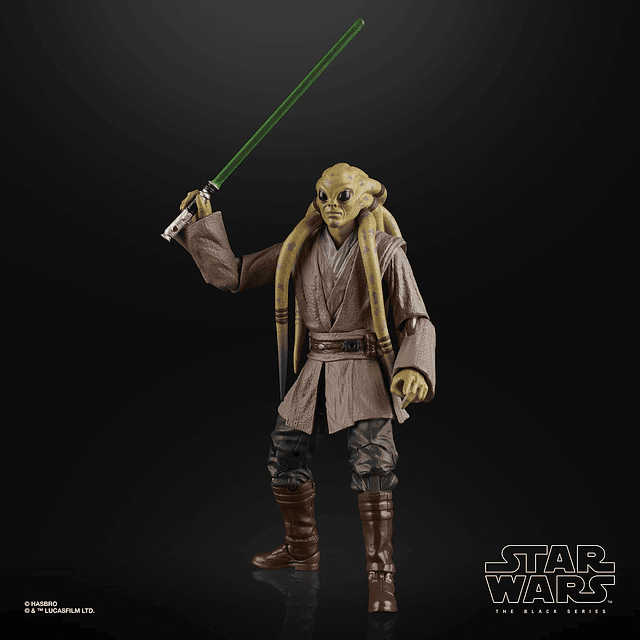 The Black Series Kit Fisto Toy Escala de 6" Figura de acción