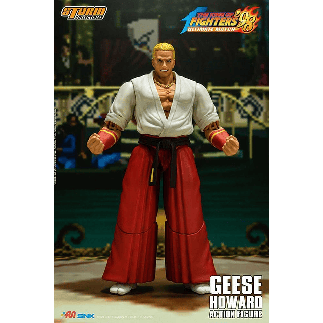 King of Fighters '98: Figura Ultimate Match 1/12 Geese Howar