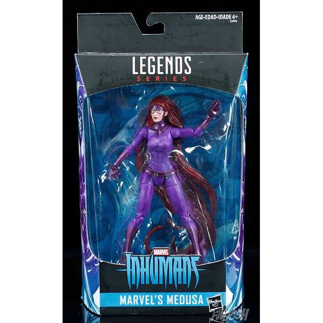 Figura de acción exclusiva de Medusa de Hasbro Inhumans Lege